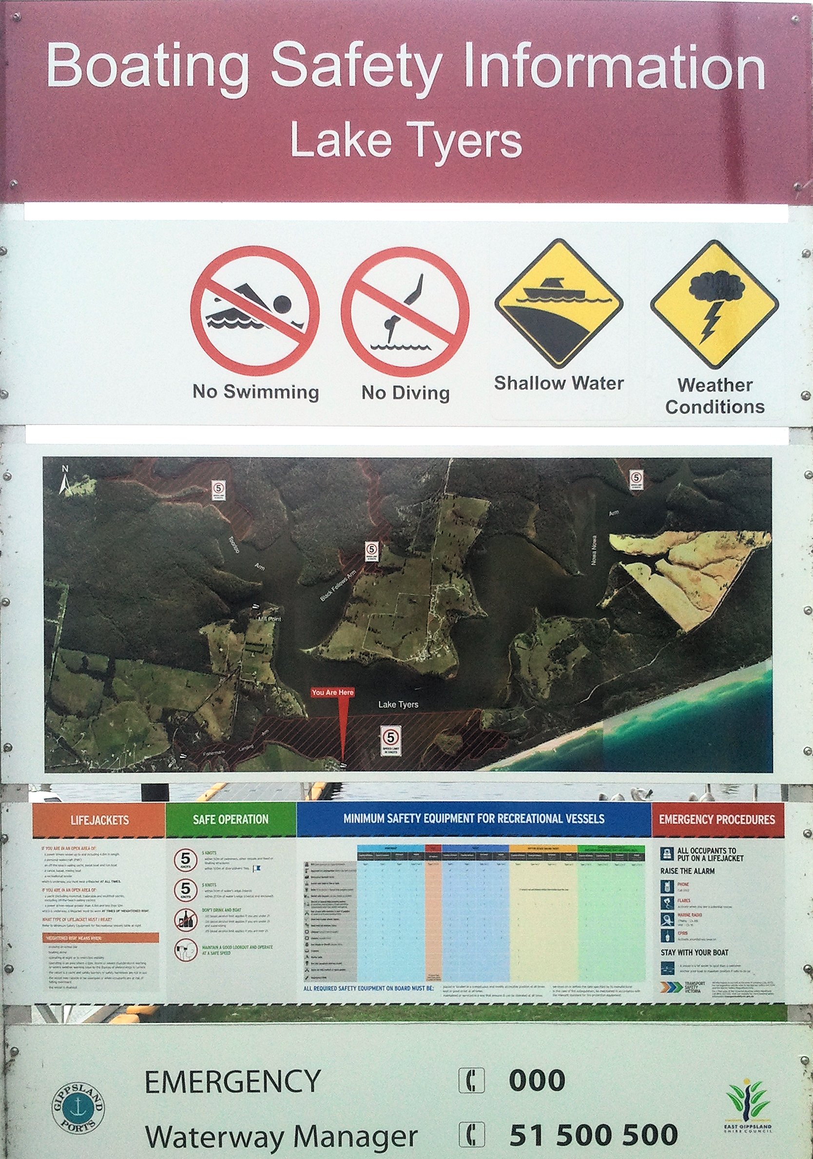 Boat Ramps Lake Tyers Beach